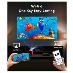 Falabella Proyector Portatil 350 Ansi con Wifi Bluetooth y Soporte de Inclinacion 270 oferta