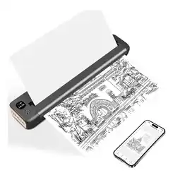 Falabella Impresora Portatil Inalambrica con Bluetooth y Wifi para Android Ios y Laptop oferta