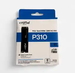 Falabella M2 SSD PCIe Gen4 P310 1TB 7100MBs Crucial oferta