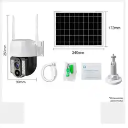 Falabella Cámara Solar inteligente 4GWiFi V380 oferta