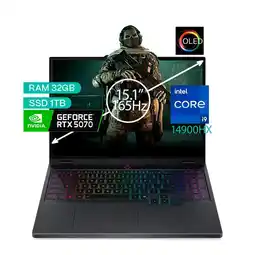 Falabella Portátil Gamer Legion 5 Intel Core 9 14900HX 32GB/ 1TB SSD RTX 5070 8GB 15,1 OLED oferta