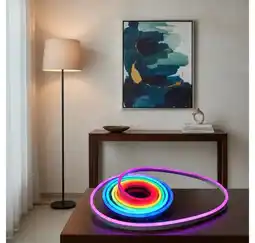 Falabella Luz De Neon Multicolor G9 5 Mt - Control Por App Inteligente oferta