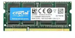 Falabella Memoria Ram Ddr3l 8gb 1600 Mhz Para Portatil / Todo En Uno oferta