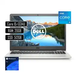 Falabella PORTATIL INSPIRON Intel Core i5-1334U 15.6 FHD 20GB RAM 512GB SSD Win 11 Pro oferta