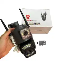 Falabella Camara Tipo Exterior Ptz de seguridad Doble Lente Wifi + SD 128 GB oferta