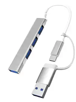 Falabella Hub 4 Puertos Usb Adaptador Multidivisor Otg Para Pc oferta