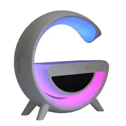 Falabella Altavoz Carga Inalambrica LED Multicolor Y Reloj oferta