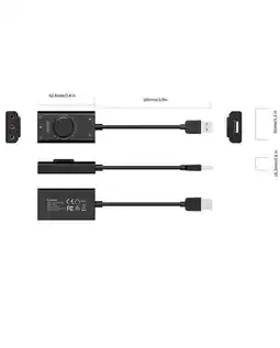 Falabella Tarjeta De Sonido Usb Externa Sc2 Negra oferta