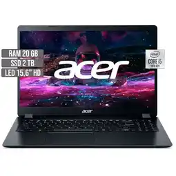 Falabella PORTATIL ASPIRE 3 INTEL CORE i5-1035G1 SSD 2TB RAM 20GB LED 15,6 HD oferta