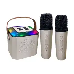 Falabella Parlante Mini Karaoke RGB con 2 microfonos - Y1 oferta
