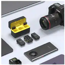 Falabella MICROFONO INALAMBRICO DE SOLAPA RECARGABLE TIPO C ANDROID IOS oferta