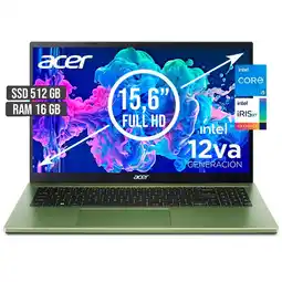 Falabella PORTATIL ASPIRE INTEL CORE I5-1235U SSD 512GB RAM 16GB LED 15,6 FHD oferta