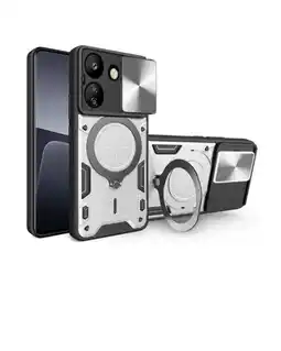 Falabella Estuche Proteccion Camara Con Soporte Xiaomi 13C Gris oferta