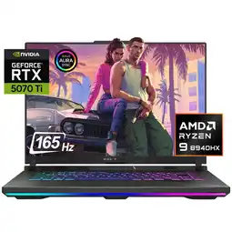 Falabella PORTATIL GAMER ROG STRIX G16 RYZEN 9 8940HX /RAM 16GB/1TB /RTX 5070 TI oferta