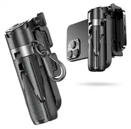 Falabella Selfie Stick Trípode Portátil Quadpod Mini Con Control Bluetooth 10m Negro Negro oferta