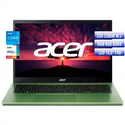 Falabella PORTATIL ASPIRE INTEL CORE I5-1235U SSD 256GB RAM 8GB LED 15,6 FHD oferta