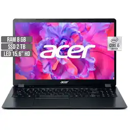 Falabella PORTATIL ASPIRE 3 INTEL CORE i5-1035G1 SSD 2TB RAM 8GB LED 15,6 HD oferta