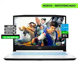 Falabella SWORD INTEL CORE I5-12450H RTX 3050 4GB SSD 512GB RAM 24GB LED 15.6 FHD 144Hz oferta