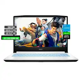 Falabella SWORD INTEL CORE I5-12450H RTX 3050 4GB SSD 512GB RAM 24GB LED 15.6 FHD 144Hz oferta