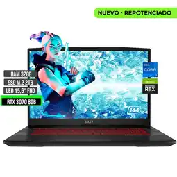Falabella Portátil Intel Core i7 12700H RTX 3070 32GB RAM 2TB SSD 15.6 oferta