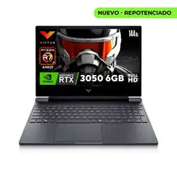 Falabella Portátil Gamer Victus 15-fb3019la AMD R7-7445HS 16GB RAM 512GB SSD RTX3050 6GB oferta