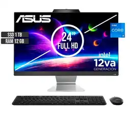 Falabella TODO EN UNO INTEL CORE I5-1235U SSD 1TB RAM 12GB LED 24 FULL HD oferta