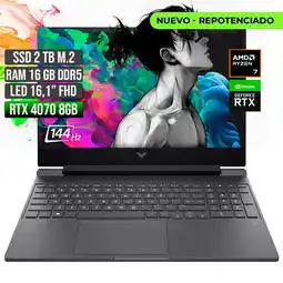 Falabella VICTUS AMD RYZEN 7-8845HS RTX 4070 8GB SSD 2TB RAM 16GB LED 16 FHD 144Hz oferta