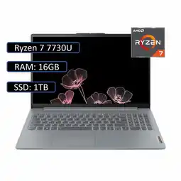 Falabella PORTATIL SLIM AMD RYZEN 7 7730U RAM 16GB SSD 1TB WIN11 HOME oferta
