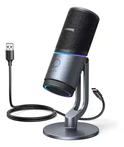 Falabella Micrófono Usb Condensador Negro Cm769 oferta