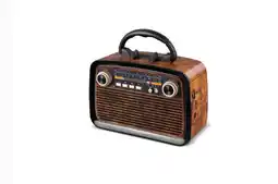 Falabella Radio Clasico Parlante Portátil Bluetooth Ktf-1467 Amfm rojo oferta