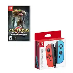Falabella Control Switch Joy-con Neon Con Juego Metroid Prime oferta
