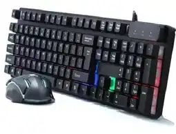Falabella Combo Teclado Retroiluminado Gamer oferta