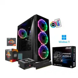 Falabella PC GAMER RYZEN 7 5700G/ SSD 1TB M.2/ 16GB RAM 3200MHZ/ BOARD A520/ CHASIS RGB oferta