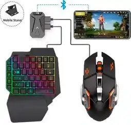 Falabella Combo Gamer Para Celular Rgb Convertidor Bluetooth 3en1 oferta