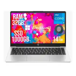 Falabella PORTATIL CORPORATIVO 240 INTEL CORE I5-1334U SSD 1TB RAM 32GB14FHD W11 PRO oferta