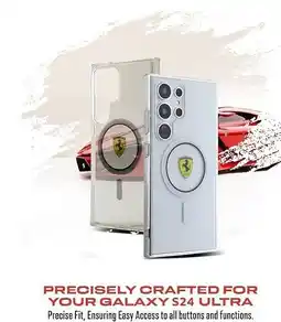 Falabella Funda Ferrari para Galaxy S24 Ultra Funda protectora oferta