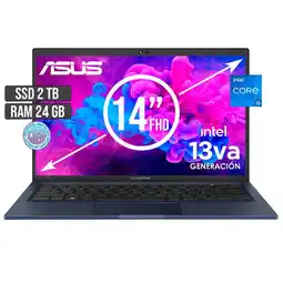 Falabella EXPERTBOOK INTEL CORE I5-1335U SSD 2TB RAM 24GB LED 14 FULL HD oferta