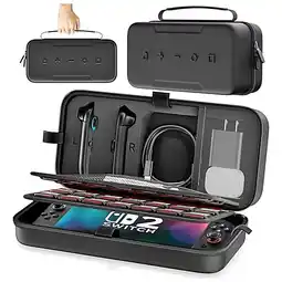 Falabella Estuche Rígido Para Nintendo Switch 2 Viaje Capac 28 Juegos oferta