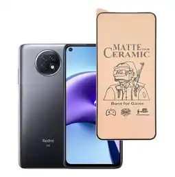 Falabella 3 X Vidrios Templado Mate Cerámica Antihuella Para Xiaomi Redmi Note 9T oferta