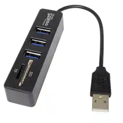 Falabella Hub Multipuertos Usb 2.0 Combo 3 En 1 B625 11136 oferta