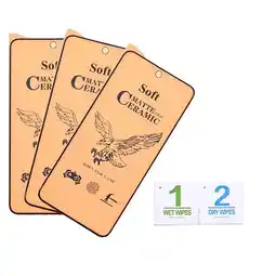 Falabella 3 X Vidrios Templado Mate Cerámica Antihuella para Samsung Galaxy Note 10 Lite oferta