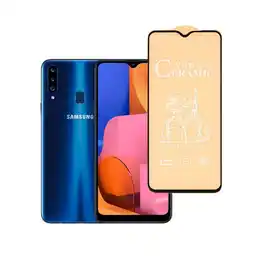 Falabella 3 X Vidrios Templado Mate Cerámica Antihuella Para Samsung Galaxy A20s oferta