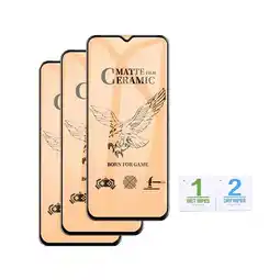 Falabella 3 X Vidrios Templado Mate Cerámica Antihuella Para Samsung Galaxy A50s A50 oferta