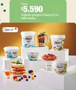 Jumbo Cuisine & Co yogures griegos oferta