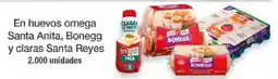 Jumbo En huevos omega Santa Anita, Bonegg y claras Santa Reyes oferta