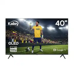 Alkomprar TV KALLEY 40 Pulgadas 100.4 cm 40GQ200 FHD QLED Smart TV Google oferta