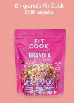 Jumbo En granola Fit Cook oferta