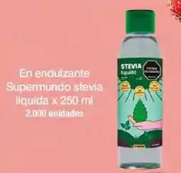 Jumbo En endulzante Supermundo stevia líquida oferta
