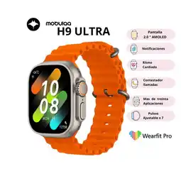 Falabella Reloj Inteligente H9 ULTRA PLUS Pantalla AMOLED oferta