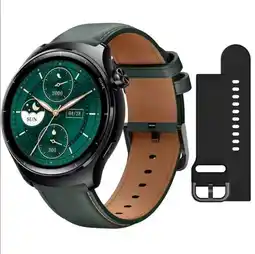 Falabella Reloj Inteligente Watch Lite 3 Pro - Verde + (Correa de Silicona Negra) oferta
